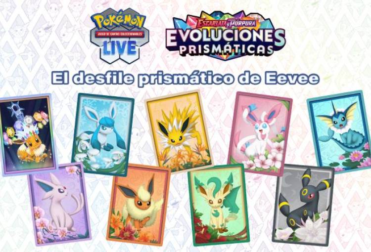 Pokémon lanza Escarlata y Púrpura-Evoluciones Prismáticas