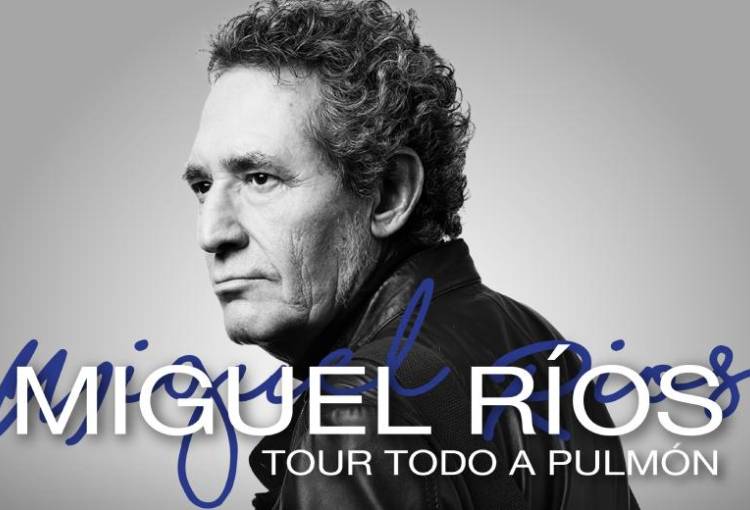 Miguel Ríos regresa a la CDMX con un concierto Todo a Pulmón