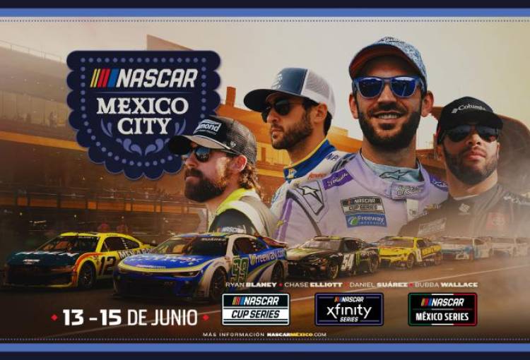 NASCAR México inicia venta de boletos para el Mexico City Weekend