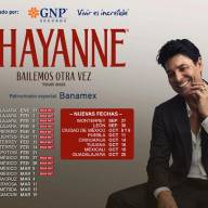 Chayanne anuncia nuevas fechas en México para 