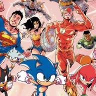 Liga de la Justicia y Sonic se unen en una serie de cómics épica