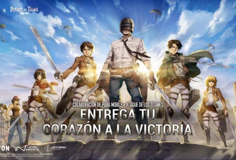 PUBG MOBILE 3.8 desata un épico crossover con Ataque de los Titanes
