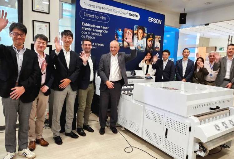 Epson presenta su primera impresora de transferencia Directo a Film (DTFilm)