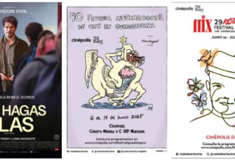 Junio de cine y festivales con Sala de Arte Cinépolis