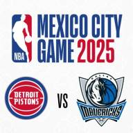 NBA regresa a CDMX con juego entre Mavericks y Pistons 
