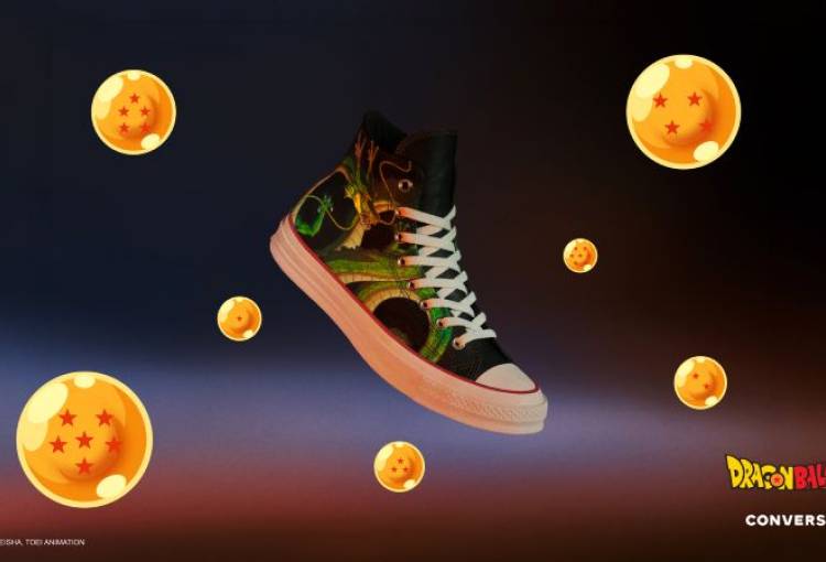 Presentan su línea inspirada en Dragon Ball Z con siluetas Chuck 70
