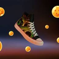 Presentan su línea inspirada en Dragon Ball Z con siluetas Chuck 70