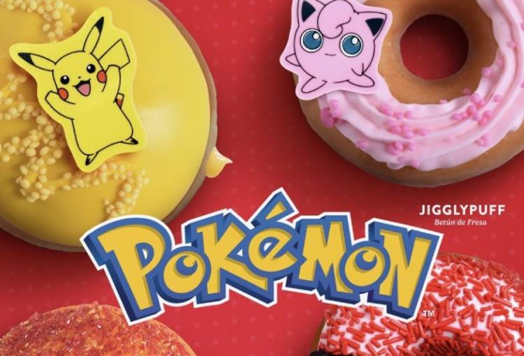¡Yo te elijo! Pikachu, Charmander y Jigglypuff protagonizan las nuevas donas