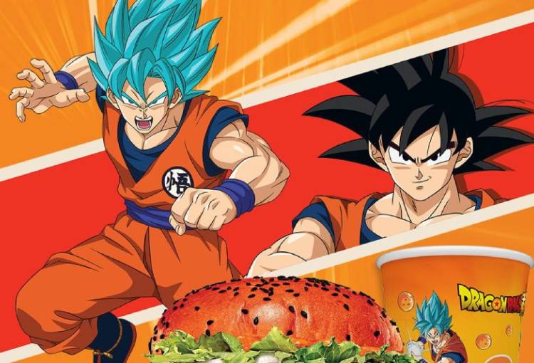 Goku y Vegeta invaden México con hamburguesas temáticas y figuras de 