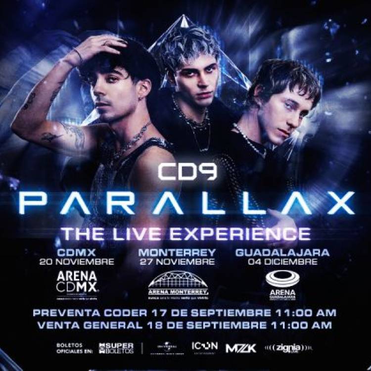 CD9 inicia una nueva era y anuncia la gira “PARALLAX: THE LIVE EXPERIENCE” 