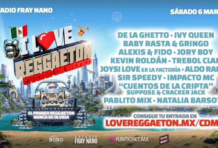 I Love Reggaeton México 2027 anuncia su regreso a la capital con nueva experiencia al aire libre 